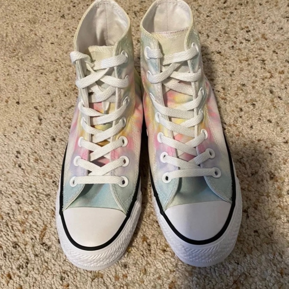 Converse tie dye high top size 6